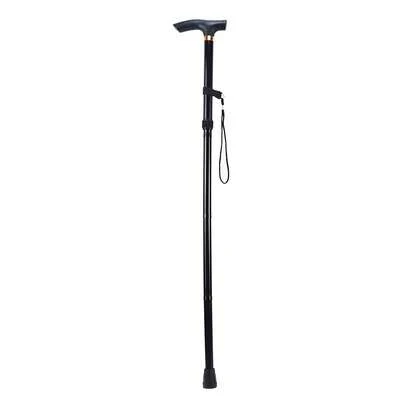 Aluminum Alloy Trekking Poles Foldable Anti-Slip Walking Stick For Outdoor Hiking Elderly Use