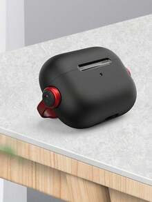 Hộp đựng tai nghe màu đen và đỏ, tương thích với Pro, vỏ bảo vệ tai nghe Apple Pro 2, hộp đựng tai nghe Bluetooth mềm mại bao phủ toàn thân dành cho thế hệ tai nghe 1/2/3. - Nhiều màu - Xem 6