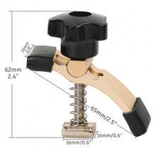 2PCS Mini Hold Down Clamp Kit, CNC Router Clamp For Woodworking And Metalworking, With 3018 CNC Router Machine - Multicolor - View 3