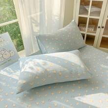 1 chiếc vỏ gối đơn 100% polyester Ins Fresh, vỏ gối đa năng cho phòng ngủ, mềm mại và thoải mái, thân thiện với da. - Tương Thiên Ca - Xem 2
