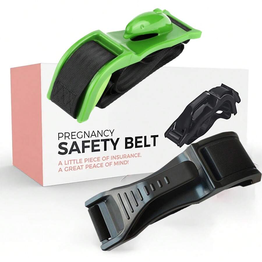 Car Seat Belt Cover For Pregnancy Universal Seatbelt Shoulder Pad Set And Seat Cushion Interior Accessories For Improve Comfort, Must Have - Multicolor - View 1