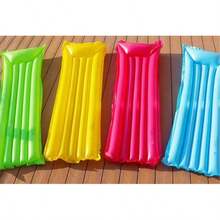 In Stock Colorful Inflatable Floating Lounger, Foldable Single Person Inflatable Floating Bed Chaise Lounge For Swimming Pool Water Bed - Color - View 6