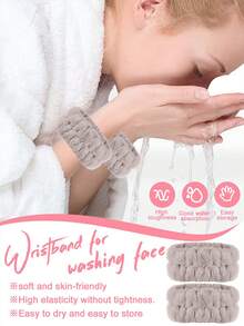 48件套化妆工具套装包含：22支化妆刷套装+5个化妆海绵+5个迷你化妆海绵+5个三角粉扑+5个迷你气垫粉扑+2个卸妆海绵+2个手碗挂绳+1个发带+1个化妆刷清洁工具 - 酒紅色 - 查看 6