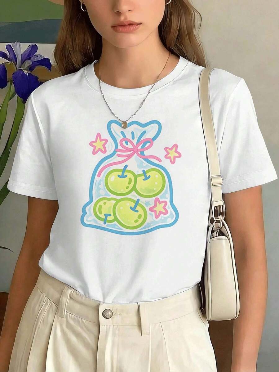 Women T-Shirts - White - View 1