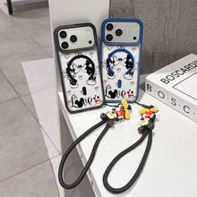 This Disney Mickey Mouse Lanyard Phone Case Is Fully Covered In TPU Material, Features Strong Magnetic Closure, Is Shockproof And Lightweight, And Is Compatible With IPhone17/16/11/13/15/15 Plus/15 Pro/15 Pro Max/12/14 Pro Max/11 Pro Max/12 Pro/12 Pro Max/13. This Phone Case Is A Popular Birthday Gift Or Business Gift Choice; It Is Durable, Stain- And Fingerprint Resistant, And Suitable For Both Men And Women. The Set Also Includes A Mickey Mouse Phone Case And A Mickey Mouse Plush Bracelet, Making It A Perfect Gift For Friends And Family. This Stylish Phone Case Is Fun, Lightweight, And Durable. IPhone17 Pro Max Phone Case, Minnie Mouse Phone Case. - 無色 - 查看 2