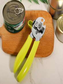 Classic Multifunction Can Opener And Bottle Opener Easy To Use, Razor Sharp Stainless Steel Cutting Wheel, Soft Ergonomic Handles, Colorful Style Optional - 查看 2