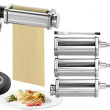 3 Pcs Pasta Attachment Maker For  Stand Mixer Pasta Roller Cutter Set - View 11