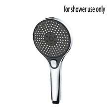 1 Vòi sen cầm tay áp lực cao 13cm, bảng điều khiển lớn, điều khiển một chạm với ba mức phun nước. Vòi sen cầm tay. Vòi sen áp lực cực cao dành cho phòng tắm gia đình. Bảng điều khiển phun nước cực lớn. Chuyển đổi một chạm giữa chế độ phun mưa, phun tia và phun hỗn hợp ba mức nước. Vòi sen cầm tay áp lực cao mạnh mẽ. Thiết bị tắm rửa gia đình. - Nhiều màu - Xem 8