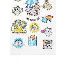 Miniso 千川系列夏季转印贴纸 B款&A款，高清转印工艺，防水宠物材质，DIY贴纸，桌面装饰动漫周边（1张） - 彩色 - 查看 6