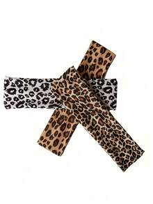 3pcs/Set Leopard Print Soft Non-Slip Headbands, Elastic Yoga Sports Hair Accessories, Versatile For Daily Wear,Festival,Party - Multicolor - View 4