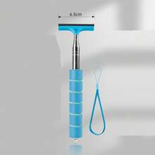 Retractable Car Rearview Mirror Windshield Wiper, Extendable Car Window Cleaning Tool, Portable Cleaning Tool, Retractable Rearview Mirror Wiper Cleaner, Portable Car Window Cleaning Snow Brush, Auto Parts, Auto Accessories - Multicolor - View 9