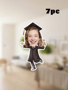 7 chiếc banner in hình khuôn mặt tùy chỉnh, banner bằng giấy cứng, banner tốt nghiệp có hình khuôn mặt, banner tốt nghiệp đại học, banner in hình khuôn mặt tùy chỉnh, banner ảnh chân dung, banner tiệc, tốt nghiệp, đại học. - Nhiều màu - Xem 17