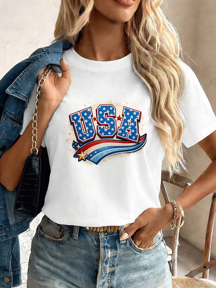 Women T-Shirts - White - View 1