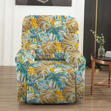 Bộ 4 chiếc bọc ghế thư giãn co giãn toàn diện, bọc bảo vệ ghế sofa in họa tiết, bọc ghế bành bằng vải dày dặn, ghế đơn. - Nhiều màu - Xem 13