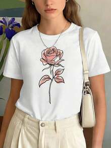 Women T-Shirts - White - View 1