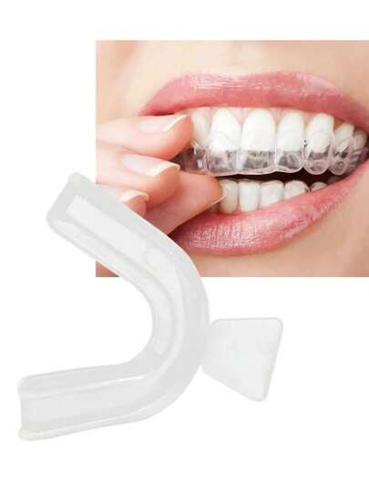 Miếng bảo vệ răng miệng bằng EVA mềm dẻo, có thể tái sử dụng, định hình nhiệt, bảo vệ toàn diện chống nghiến răng ban đêm và an toàn trong các môn thể thao đối kháng.