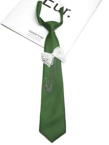 1 chiếc cà vạt hình bướm không cần thắt, phù hợp cho phong cách thường ngày, dạo phố, dự tiệc và đi học. - Nhiều màu - Xem 30