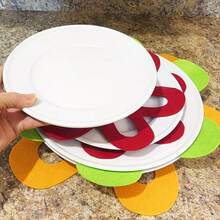 3pcs/Pot Protectors Set, Anti-Scratch & Heat-Resistant Cookware Dividers, Stackable Kitchen Protection Pads For All Size Pots & Bowls, Non-Slip, Durable & Reusable - Random Color/style - View 3