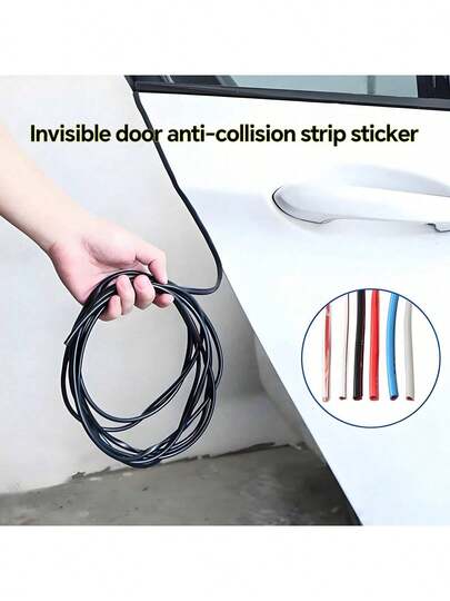 10m Invisible Car Door Edge Protector Strip, Car Sticker | Universal Car Door Scratch Protection Trim | Car Decoration Anti-Scratch Product, Auto Parts, Car Accessories