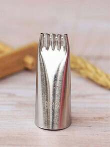 1pc Stainless Steel Piping Tip - Silver - View 5