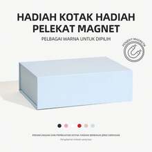 Magnetic Flip-Top Gift Box – With A Matte Finish, No Ribbon, And Suitable For Storing Jewellery And Small Gifts - 23*17*7.5 - View 18