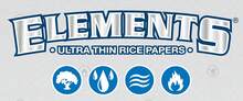 Elements Green King Size Slim Unrefined Plant Rolling Paper - 5 Booklets - White - View 4
