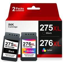 2 Pack 245XL Ink Cartridge Replacement For Cannon 245XL 246XL Combo Pack PG-245XL CL-246XL For Pixma TR4520 TR4527 MG2522 MG2520 MX490 MX492 TS202 TS302 TS3320 MG2920 Printer (Black, Color) - View 10