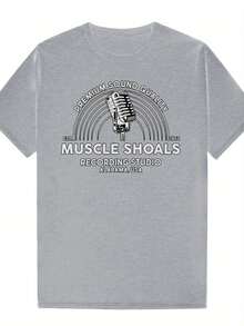 Casual Polyester T-Shirt With Round Neck And Mesh Collar - 黑色 - 查看 6