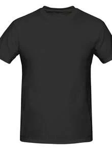 Drive In Style Car Themed Classic Cotton T-Shirt For Men Women, Casual Short Sleeve Tee Tops, Lightweight & Soft Everyday Wear Cosplay Costume - 黑色 - 查看 2