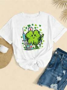 Women T-Shirts - White - View 2