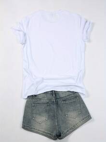 Women T-Shirts - White - View 2