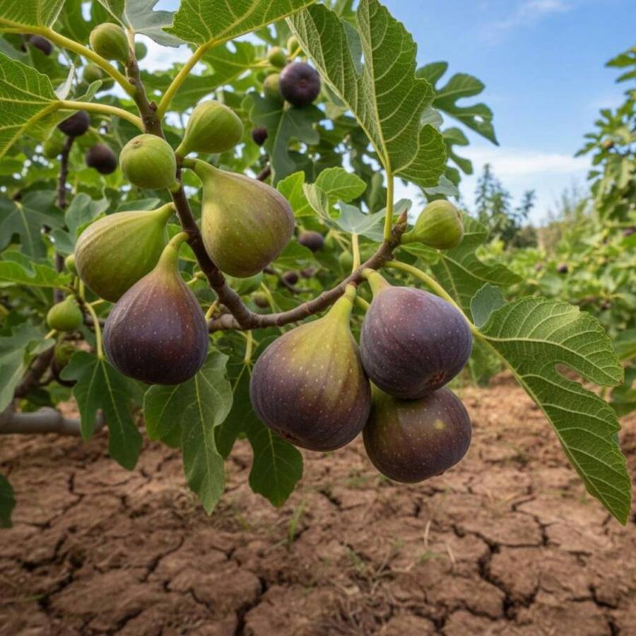 Count Fig Seeds, Natural Growth Pattern, Casual Home Planters - 100 Seeds - View 1