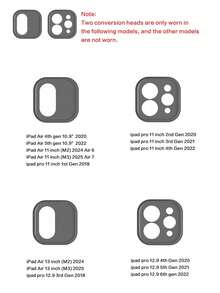 Bao da máy tính bảng gấp ba chống rơi, tương thích với iPad, có khe cắm bút bằng acrylic trong suốt cao cấp, màu hồng. - Hồng - Xem 8