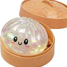 2026Upgraded Version Glitter Dumpling,Dumpling Squishy, Rainbow Dumplings, Cute Anxiety Relief Fidget , Soft Squeeze Dough For Adults - 彩色 - 查看 17