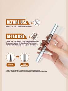 W3W 4D Eyebrow Pencils With Professional Square Brush Tip For Realistic Hair Like Strokes Waterproof Long Lasting Smudge Proof Natural Contour Effect Easy To Apply Brow Makeup For Beginners And Daily Use Perfect Holiday Or Birthday Gift For Women Seeking Defined Natural Looking Eyebrows - 多色 - 查看 6