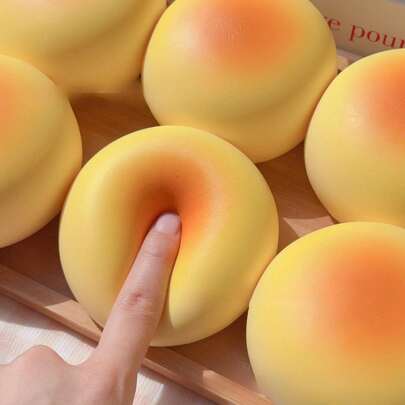 1个超柔软奶油慢回弹减压玩具，学生奖励，课堂奖品，适合作为节日礼物、趣味可爱礼物、生日礼物、复活节礼物、万圣节礼物、圣诞节礼物、派对礼物、软萌玩具、捏捏乐、捏捏乐减压玩具、捏捏乐、饺子捏捏乐、成人女