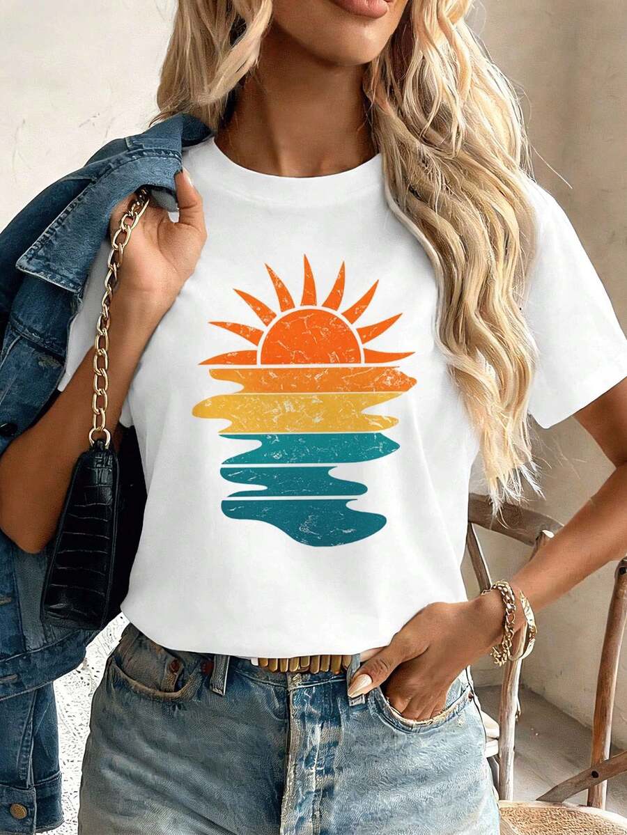 Women T-Shirts - White - View 1