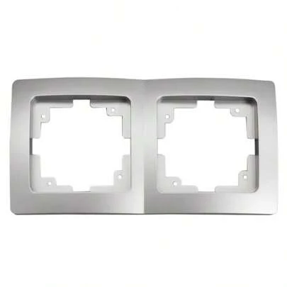  Ramka podwójna do mechanizmu wpuszczanego Electro Dh 36.535/MD/B, kolor biały, 8430552137862