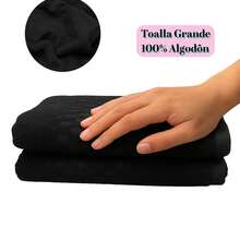 Premium Towels: Softness And Luxury That Transform Your Daily Routine BEAUTTY HOME - Black - View 3