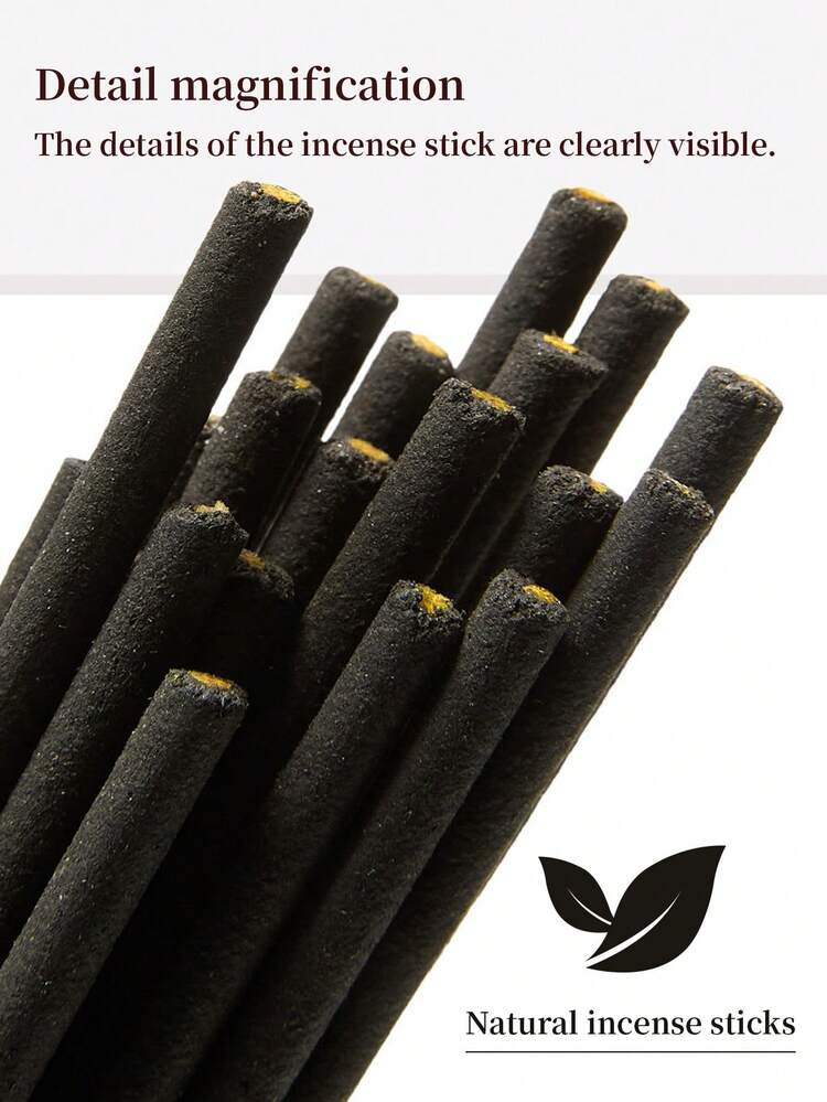 20/60支装，香薰棒，琥珀，艾草，香草，没药，桂花，芒果，柠檬，天然香料，采用天然成分制成，香味持久，是完美的礼物，适合斋月、招待客人、冥想、空气净化和其他场合。 - 香草線香 - 查看 4
