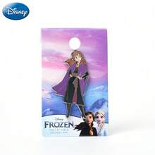 Monogram 1枚迪士尼冰雪奇缘官方授权收藏徽章，锌合金珐琅徽章，安娜新奇饰品，防锈金属胸针，动漫背包徽章，夹克翻领徽章，收藏周边 - 彩色 - 查看 8