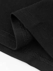 Camiseta retro de peso pesado para hombre con estampado de guepardo~Dis~Abrir nueva pestaña - Negro - Ver 5