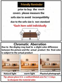 1 pieza Funda de cojín de sofá cómoda para todo el año, protector de asiento de sofá minimalista moderno antideslizante, funda de sofá a prueba de polvo y lavable, color caqui fresco y suave, apta para mascotas, se ajusta a sofás en forma de L y de 1/2/3/4 plazas - Caqui - Ver 12