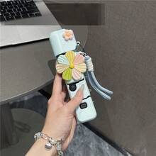 Ốp bảo vệ 7 màu hoa hướng dương hồng cho máy ảnh Pocket 3, chất liệu TPU mềm, chống rơi vỡ, chống trầy xước, kèm dây đeo. - Xem 6