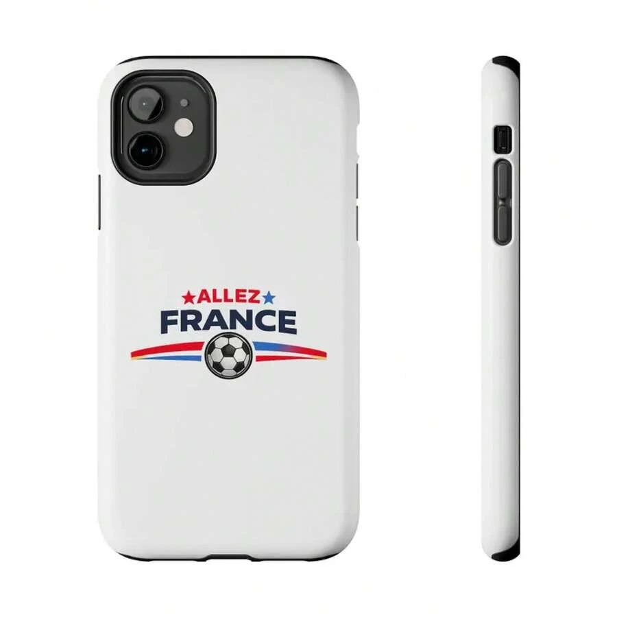 [Expédition sous 24h depuis DE/FR/ES] Coque de téléphone Coupe du monde de football France - FL 2-en-1 Mat Épais - Voir 1