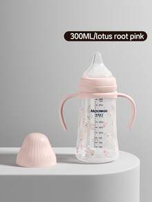 1pc Baby Wide Mouth Rabbit Design Anti-Drop Anti-Colic Feeding Bottle, Suitable For Infant Feeding - Multicolor - View 17