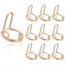 10pcs Adjustable Reusable Nail Rings, Suitable For Nail Art Without Glue, Daily Wear, Fade-Resistant - Multicolor - View 2
