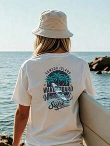 Women T-Shirts - White - View 5