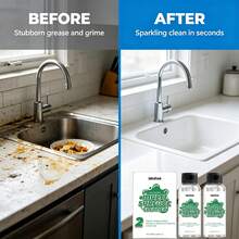 Limpiador Multiusos 60ml, Potente Quitamanchas para el Hogar, Líquido de Limpieza para Pisos, Encimeras, Cocinas y Baños - 1 - Ver 1