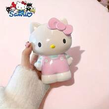 SANRIO Large Capacity 15-Slot Makeup Brush Holder, Featuring Hello Kitty And Melody Patterns, Cute Desktop Storage For Girls And Students, Perfect Gift! - Multicolor - View 8